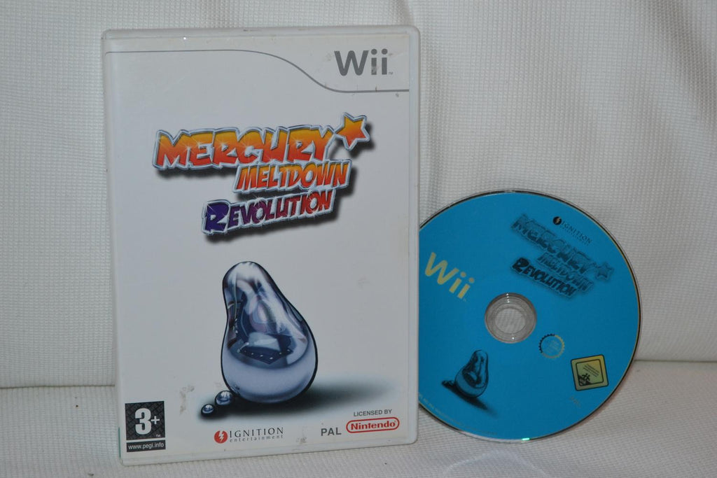 Mercury Meltdown Revolution Wii (Utan manual) Nintendo Fint Skick