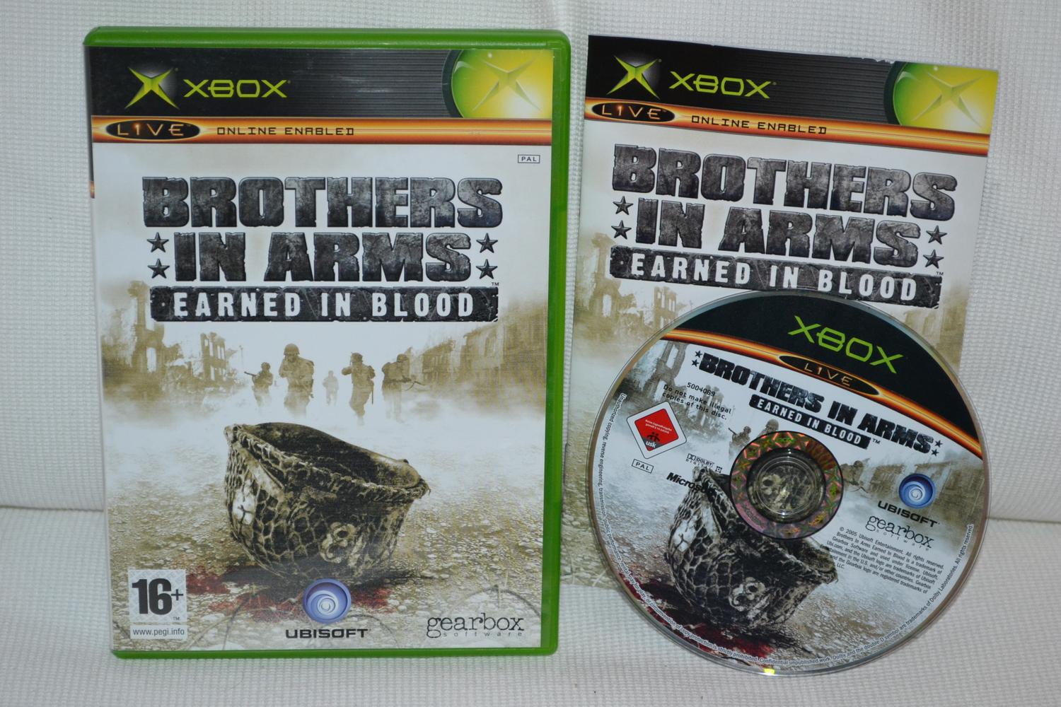 Brothers In Arms: Earned In Blood XBOX (Utan Manual) Fint Skick