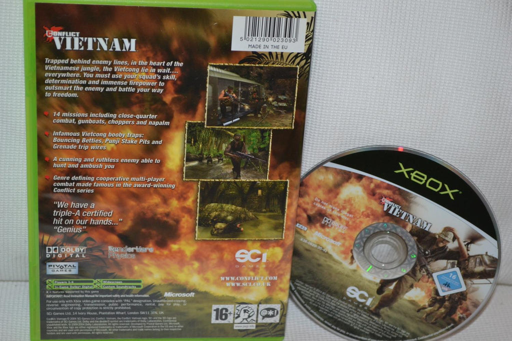 Conflict Vietnam XBOX (Utan Manual) Fint Skick