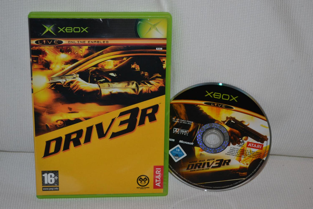 DRIV3R XBOX (Utan Manual) Fint Skick