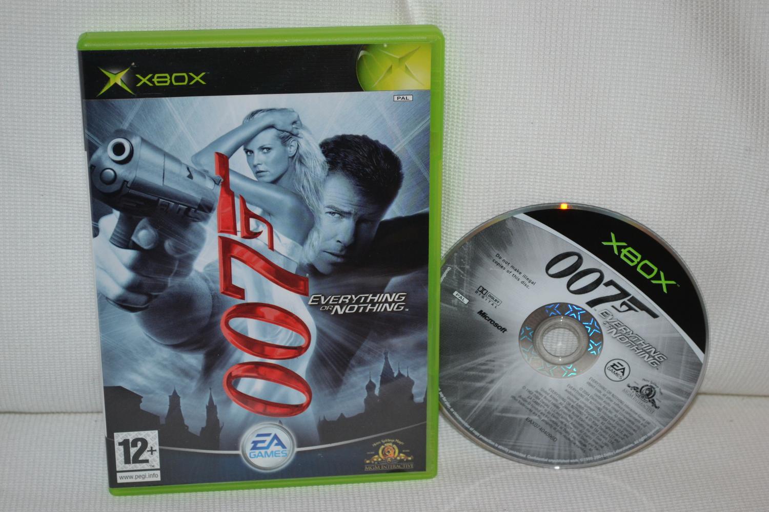 James Bond 007: Everything or Nothing XBOX (Utan Manual) Fint Skick