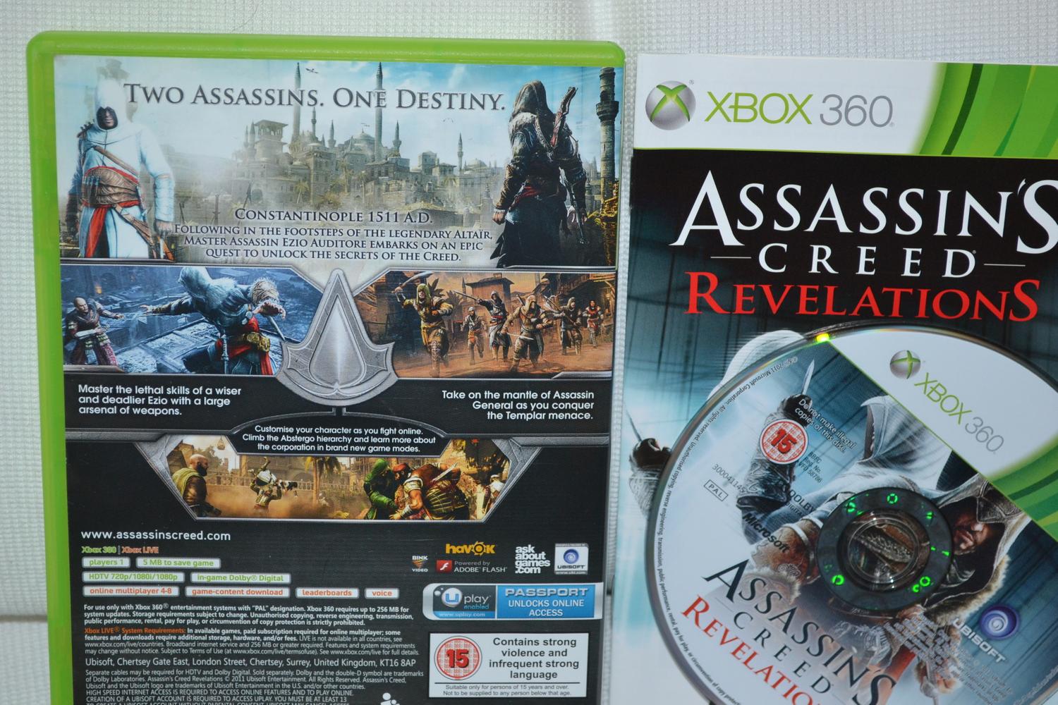 Assassins Creed Revelations Xbox 360 Komplett Fint Skick