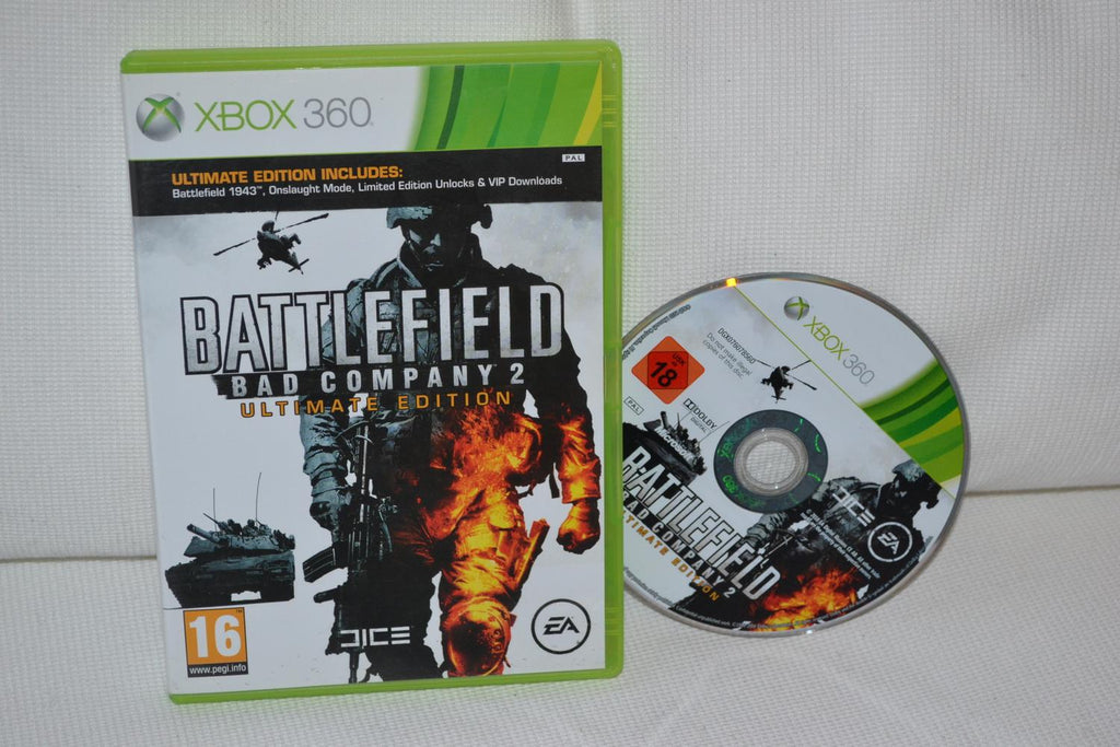 Battlefield Bad Company 2 Ultimate Edition (Utan Manual) Xbox 360 Fint Skick