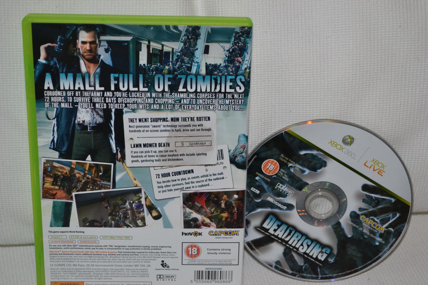 Dead Rising (Utan Manual) Xbox 360 Fint Skick
