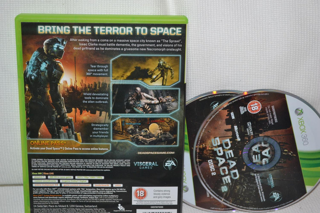 Dead Space 2 Xbox 360 Utan Manual Fint Skick