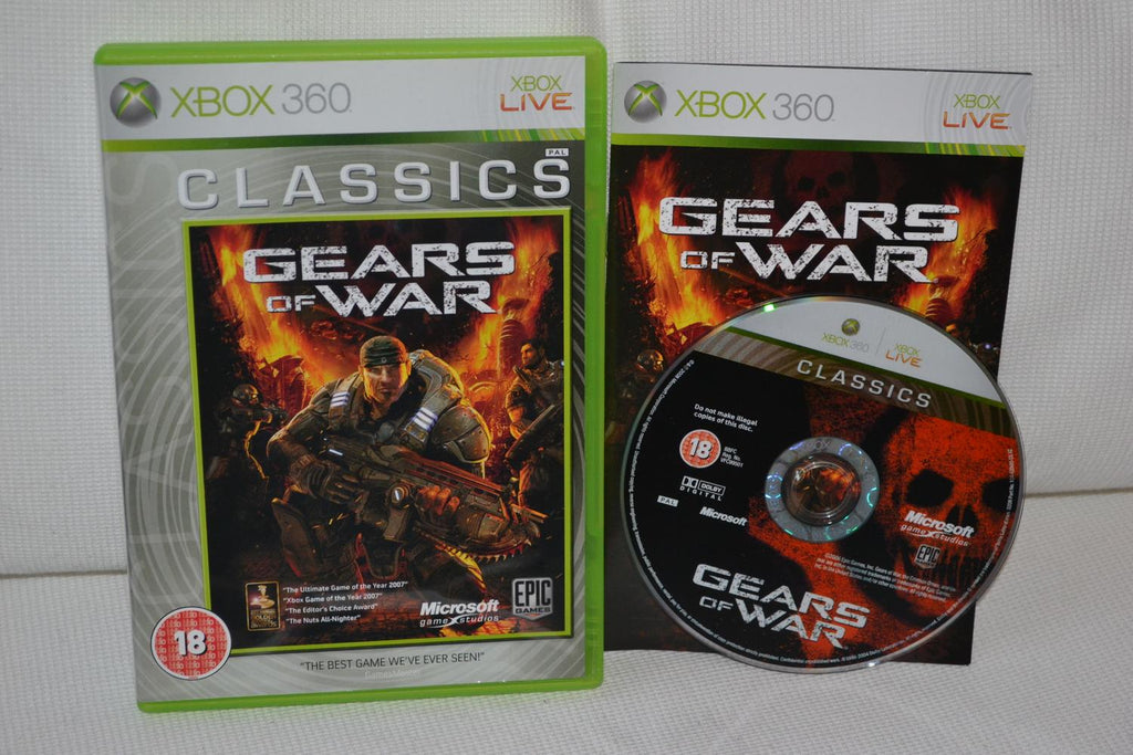Gears Of War - Classics Edition Xbox 360 Komplett Fint Skick