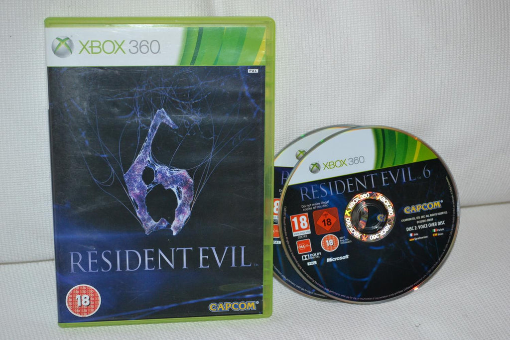Resident Evil 6 Xbox 360 (Utan Manual) Fint Skick