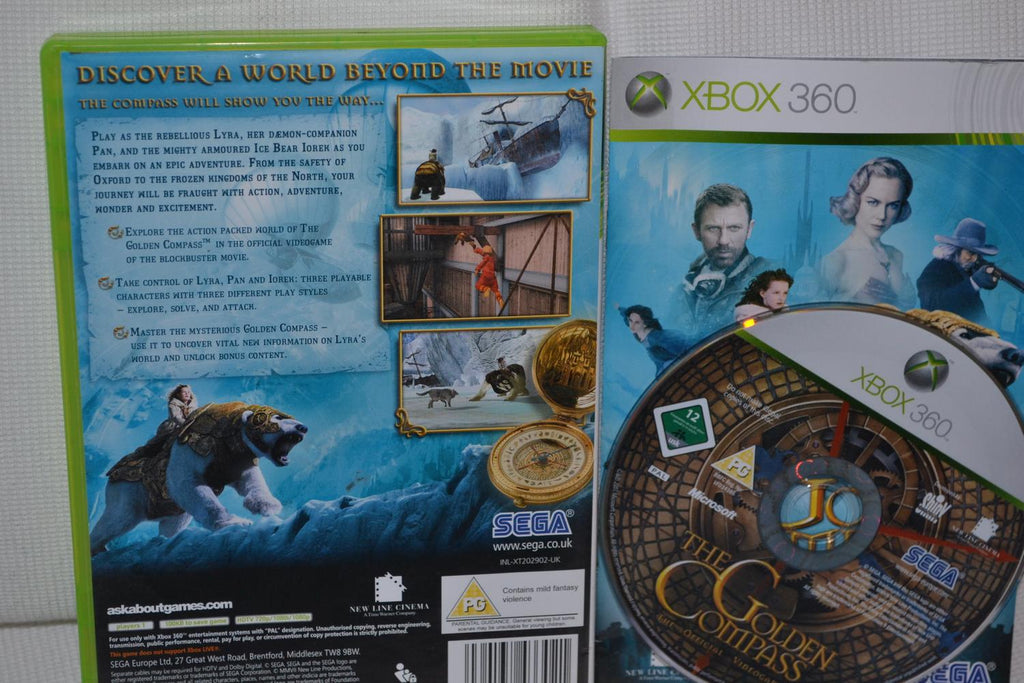 The Golden Compass Xbox 360 Komplett Fint Skick