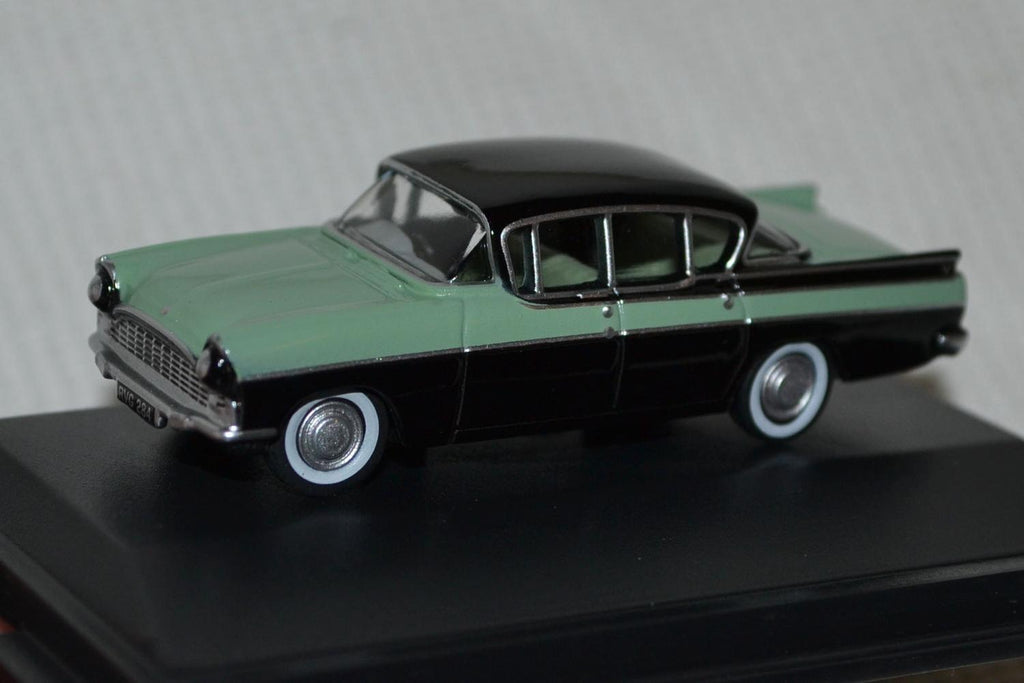 Vauxhall Cresta Versailles Turkos/Svart 1:76 Oxford 6cm Ny