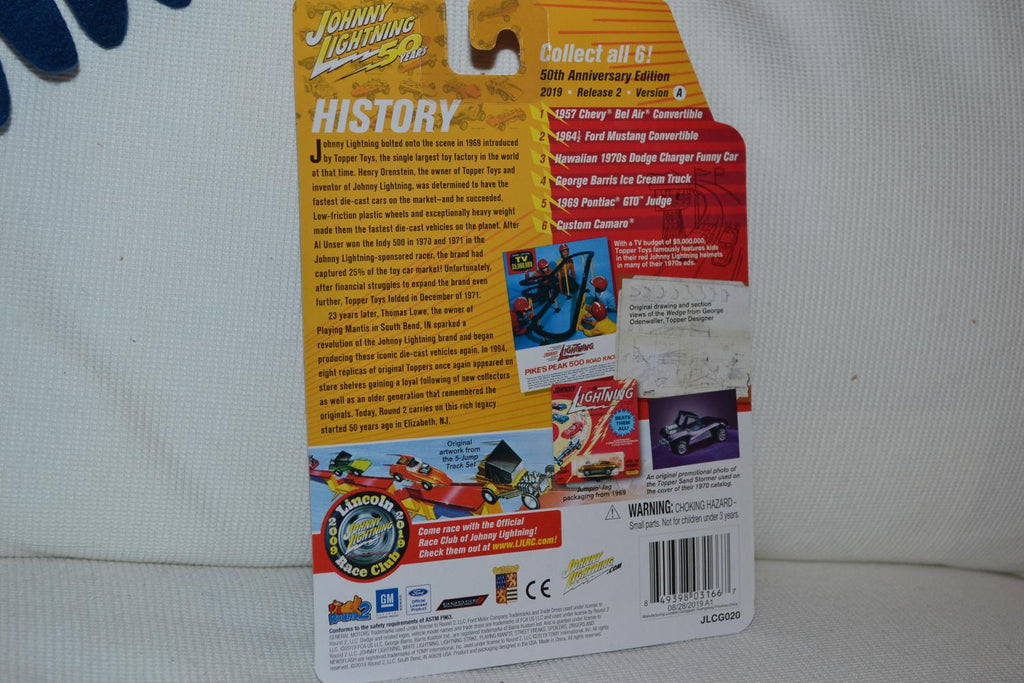 1957 Chevy Bel Air Convertible 1:64 Johnny Lighning 50th Anniversary 20A 8cm Ny