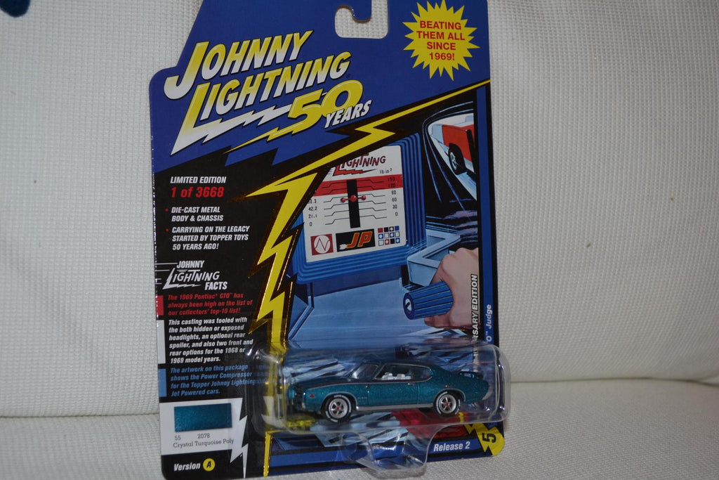 1969 Pontiac GTO Judge 1:64 Johnny Lighning (50th Anniversary 20A) 8cm Ny