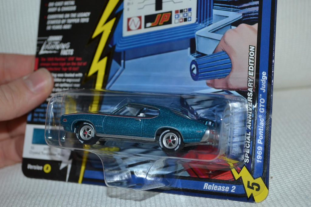 1969 Pontiac GTO Judge 1:64 Johnny Lighning (50th Anniversary 20A) 8cm Ny