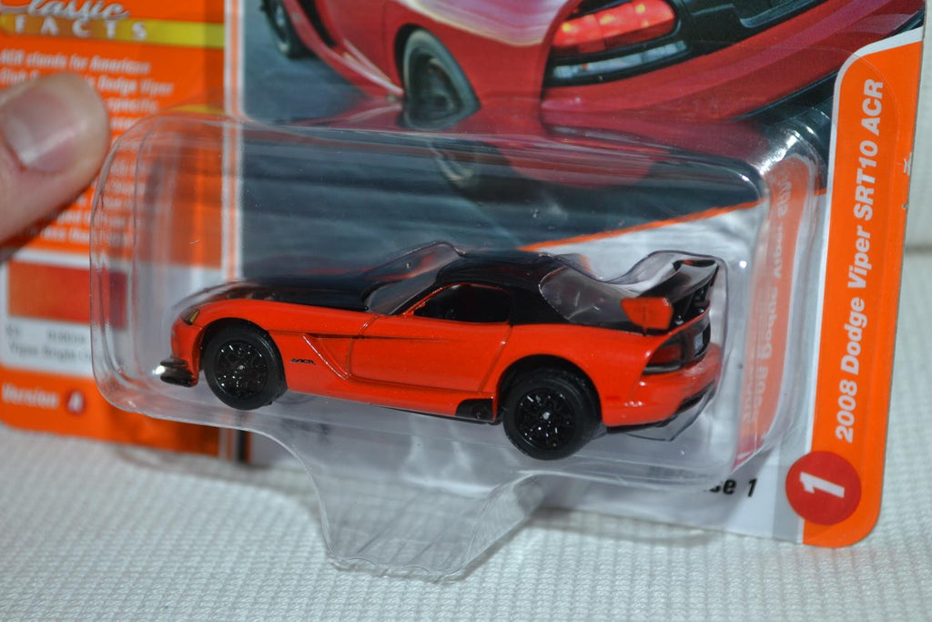 2008 Dodge Viper SRT10 ACR 1:64 Johnny Lightning (Classic Gold 21A) 8cm Ny