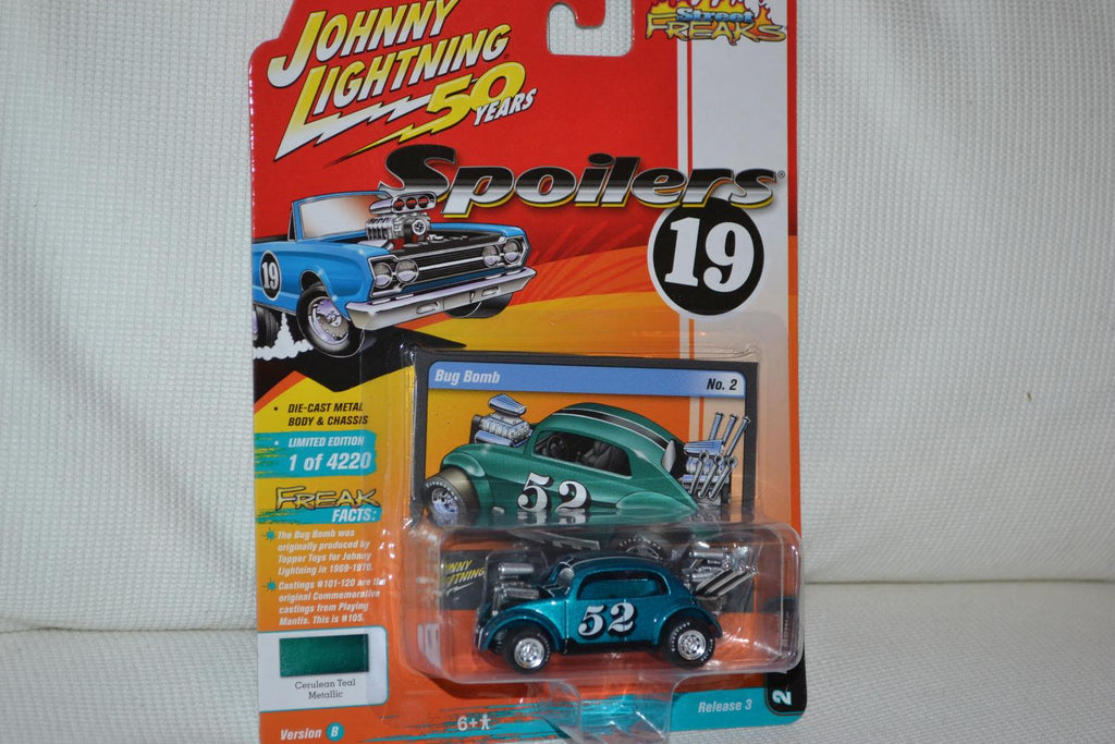 Bug Bomb Volkswagen Custom VW 1:64 Johnny Lightning (Street Freaks 14B) 8cm Ny