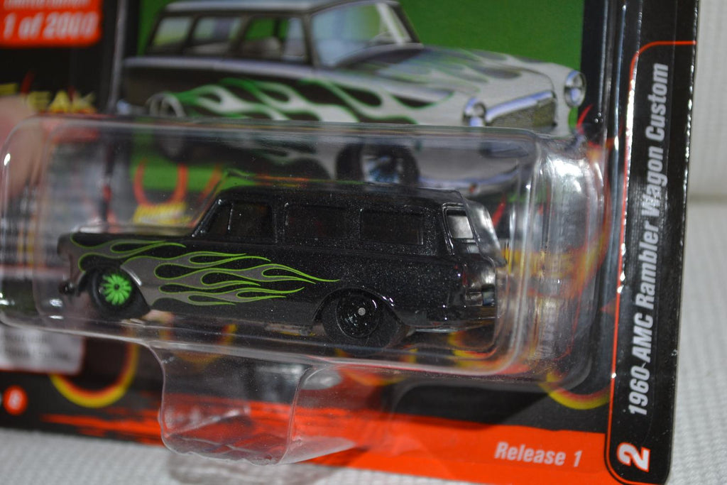 1960 AMC Rambler Wagon Custom 1:64 Johnny Lightning (Street Freaks 15B) 8cm Ny