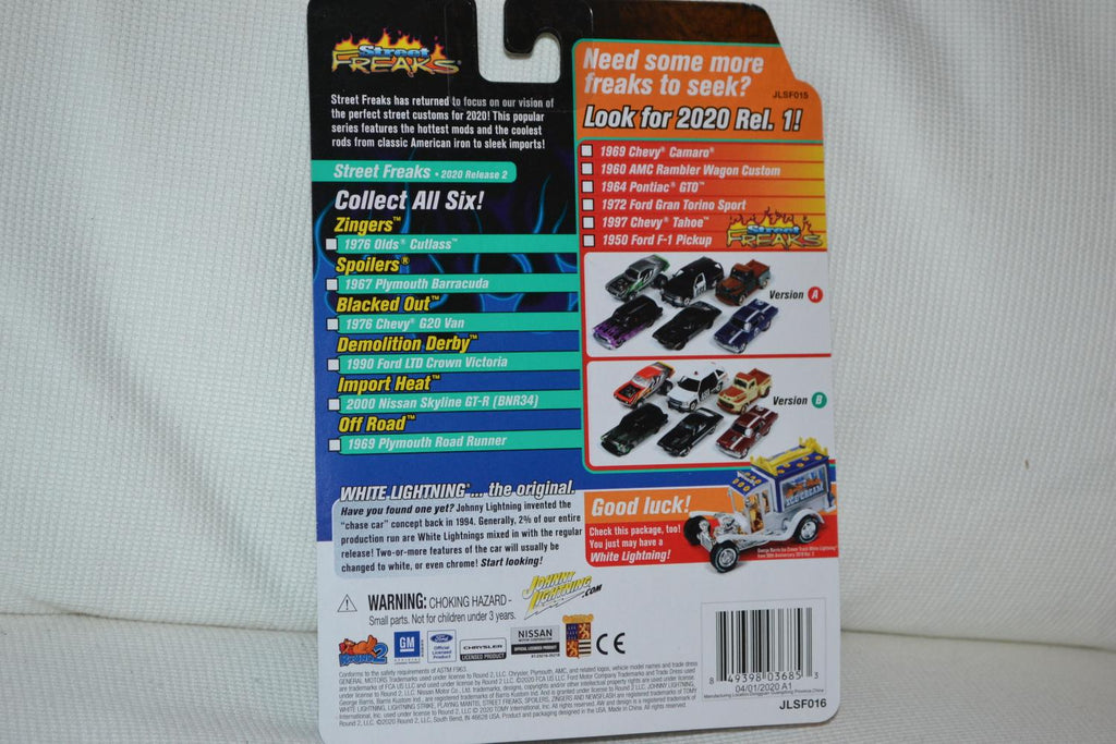 1969 Plymouth Road Runner Offroad 1:64 Johnny Lightning Street Freaks 16B 8cm Ny