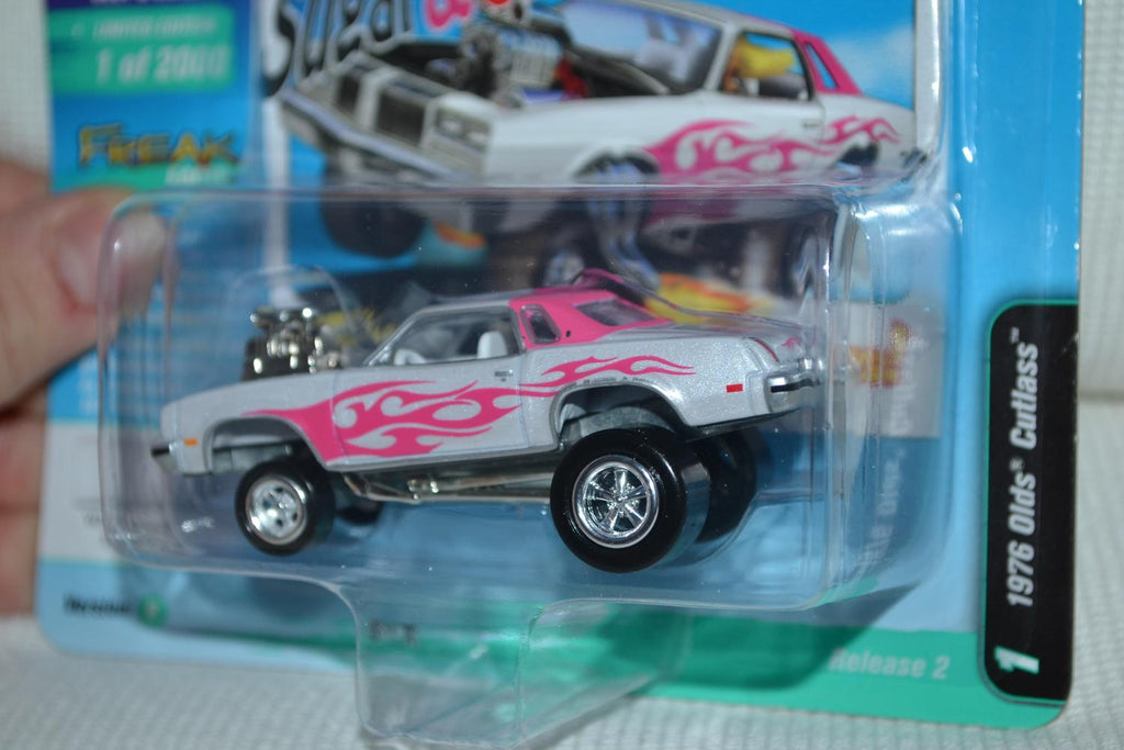 1976 Olds Cutlass Custom 1:64 Johnny Lightning (Street Freaks 16B) 8cm Ny