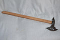 Stridsyxa Medeltid 1400-tal Yxa Trä/metall 73/20cm Ny