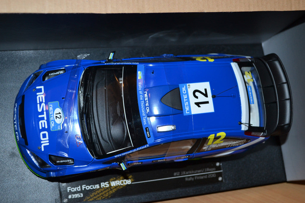 2010 Ford Focus RS WRC 2008  #12 J.Kankkunen/J.Repo 1:18 Sunstar (Rally Finland)