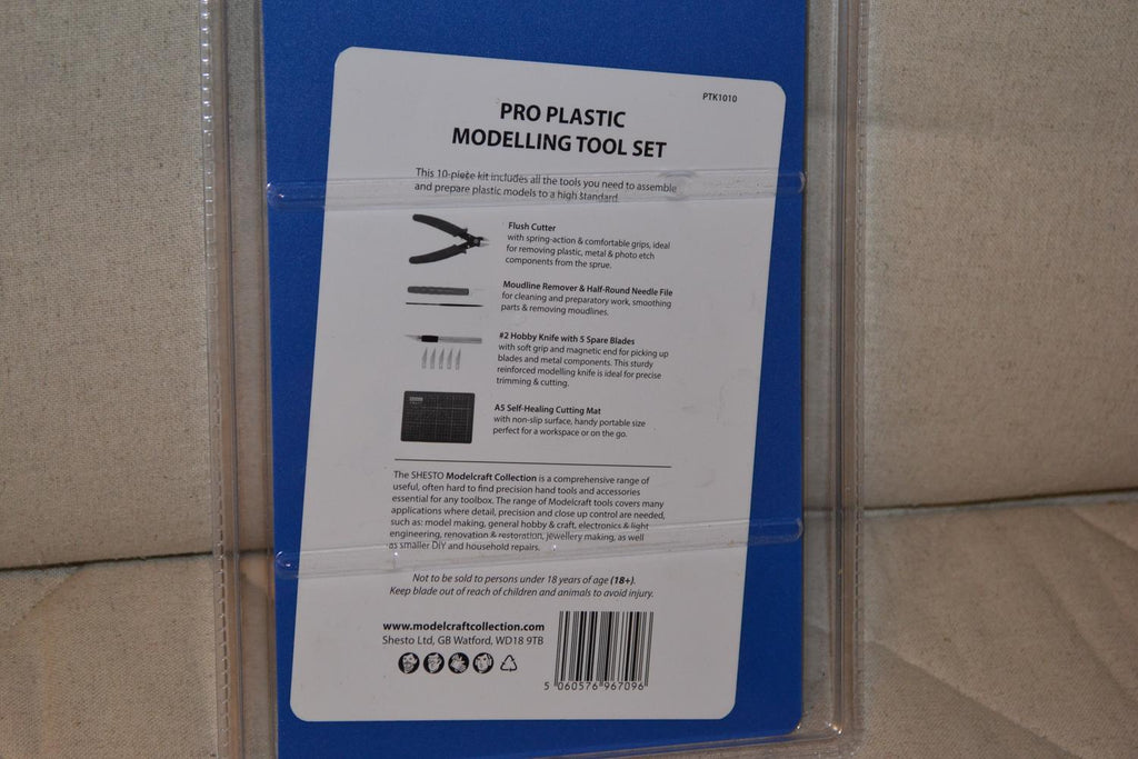 Presentset Hobbyverktyg 6st Tång, Kniv, Skärmatta Fil Model Craft Ny