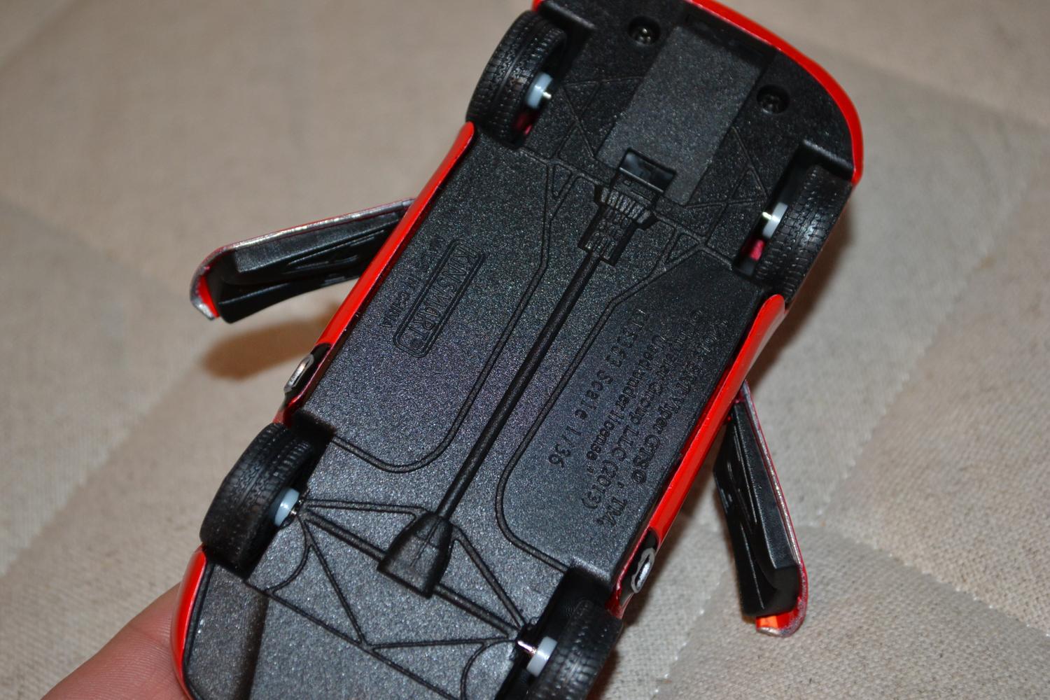 Röd Dodge SRT Viper GTS 2013 1:38 Kinsmart 13cm Ny