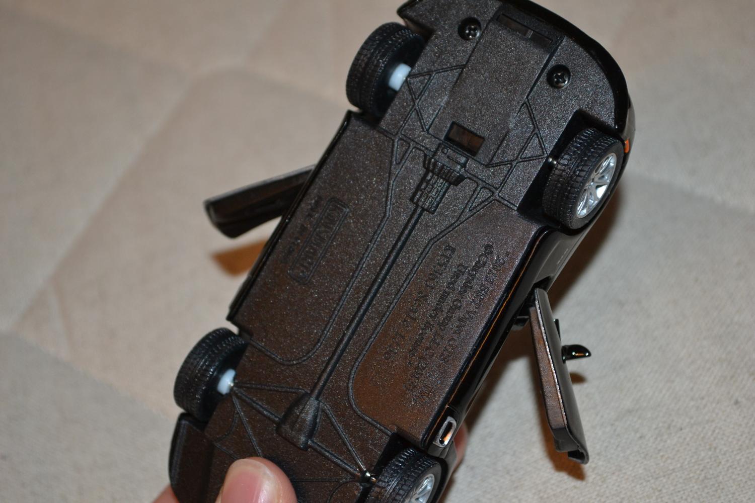 Svart Dodge SRT Viper GTS 2013 1:38 Kinsmart 13cm Ny