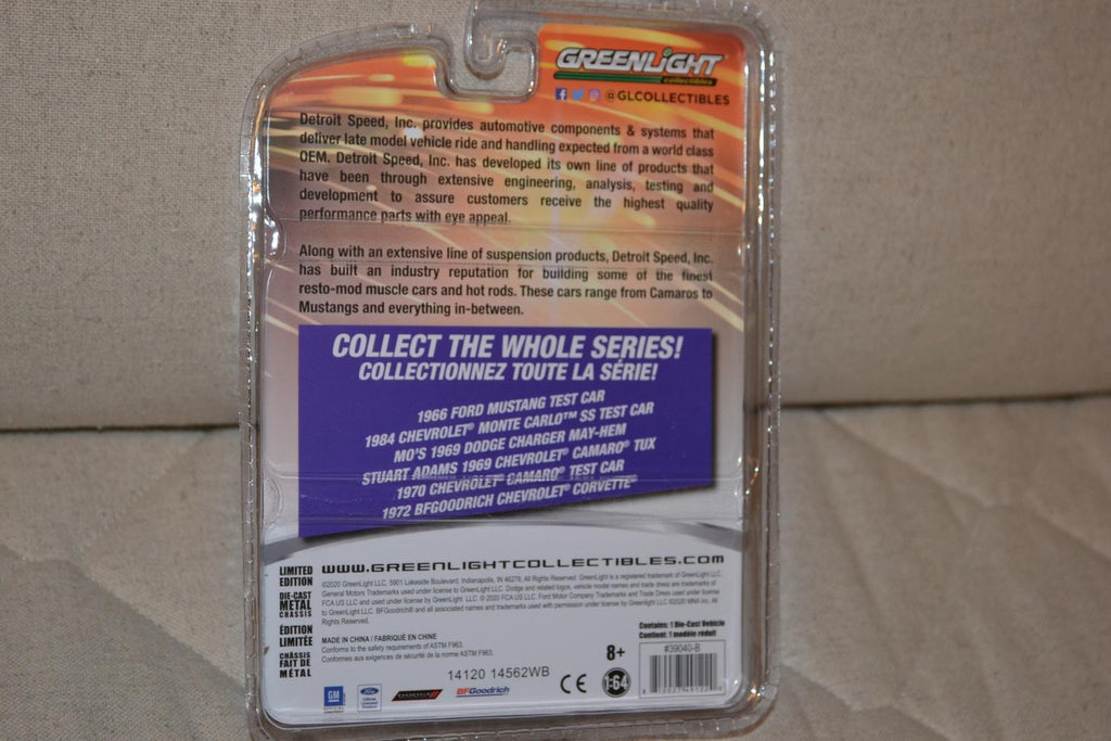 1984 Chevrolet Monte Carlo SS Test Car 1:64 Greenlight (Detroit Speed 1) 7cm Ny