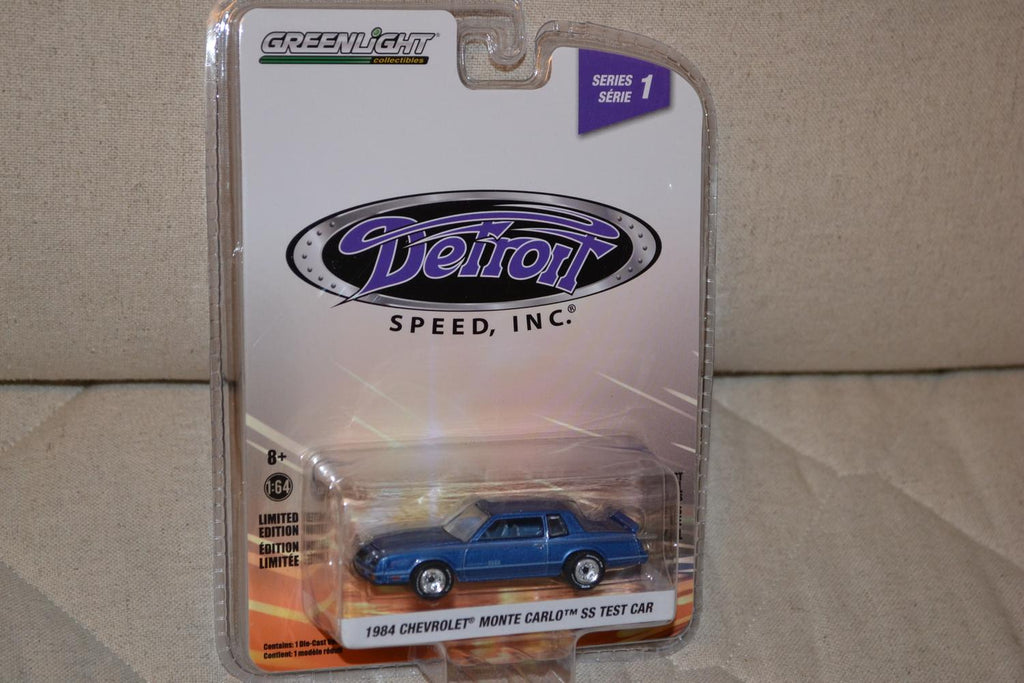 1984 Chevrolet Monte Carlo SS Test Car 1:64 Greenlight (Detroit Speed 1) 7cm Ny