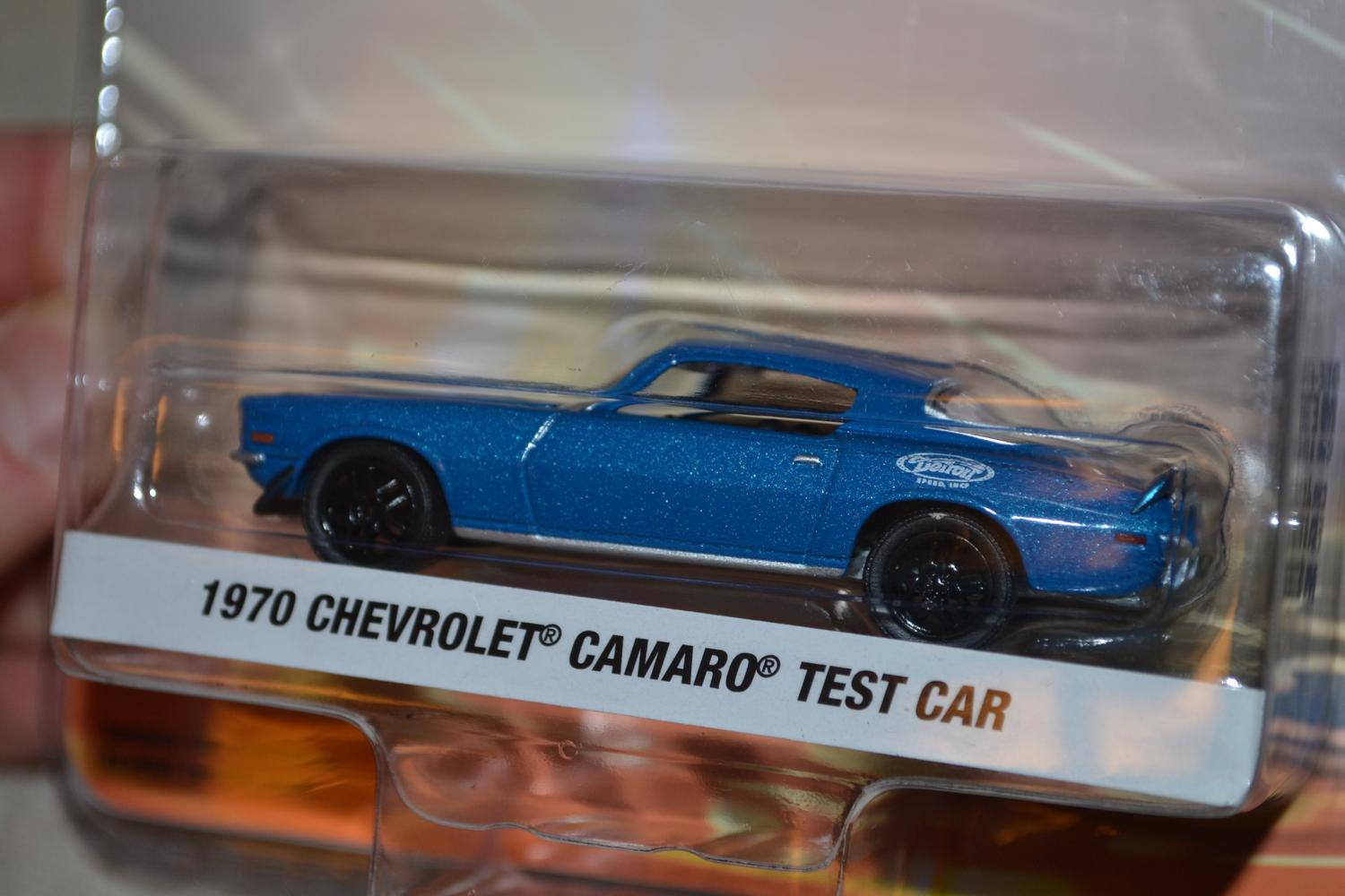 1970 Chevrolet Camaro Test Car 1:64 Greenlight (Detroit speed inc 1) 7-8cm Ny
