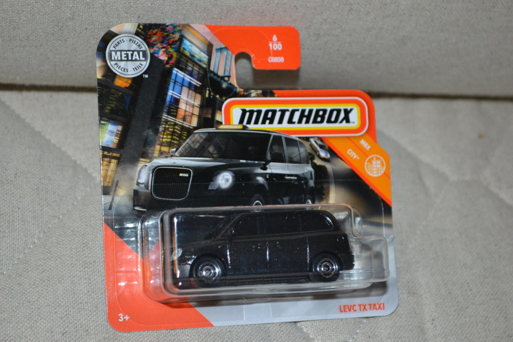 Levc TX Taxi Svart 1:64 Matchbox (2020) 7cm Ny