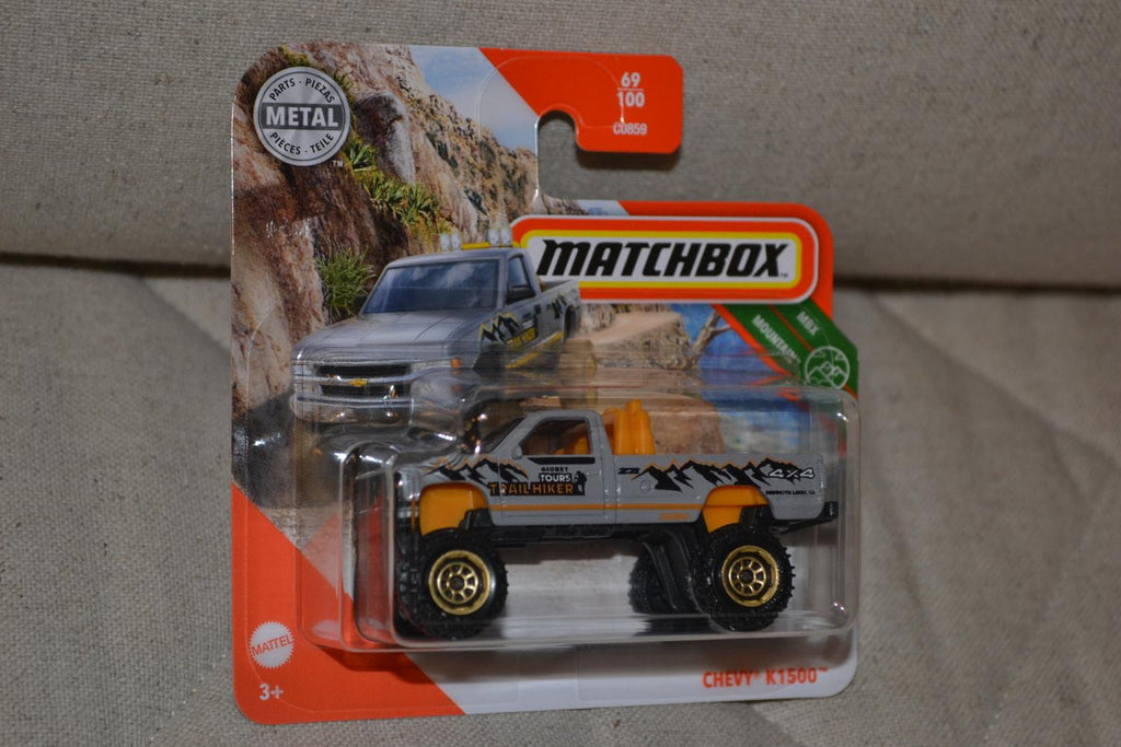 Chevy K1500 Pickup Chevrolet 1:64 Matchbox (2020) 7cm Ny