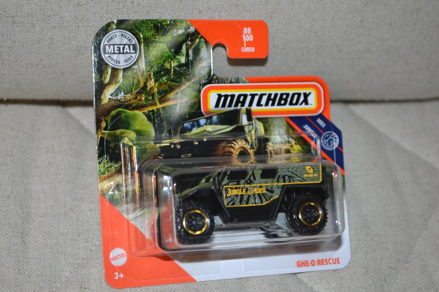 GHE-O Resque Offroad Jungel 1:64 Matchbox (2020) 7cm Ny