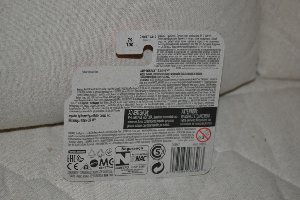 MBX Trailer Trawler Släpvagn Blå 1:64 Matchbox (2020) 6cm Ny