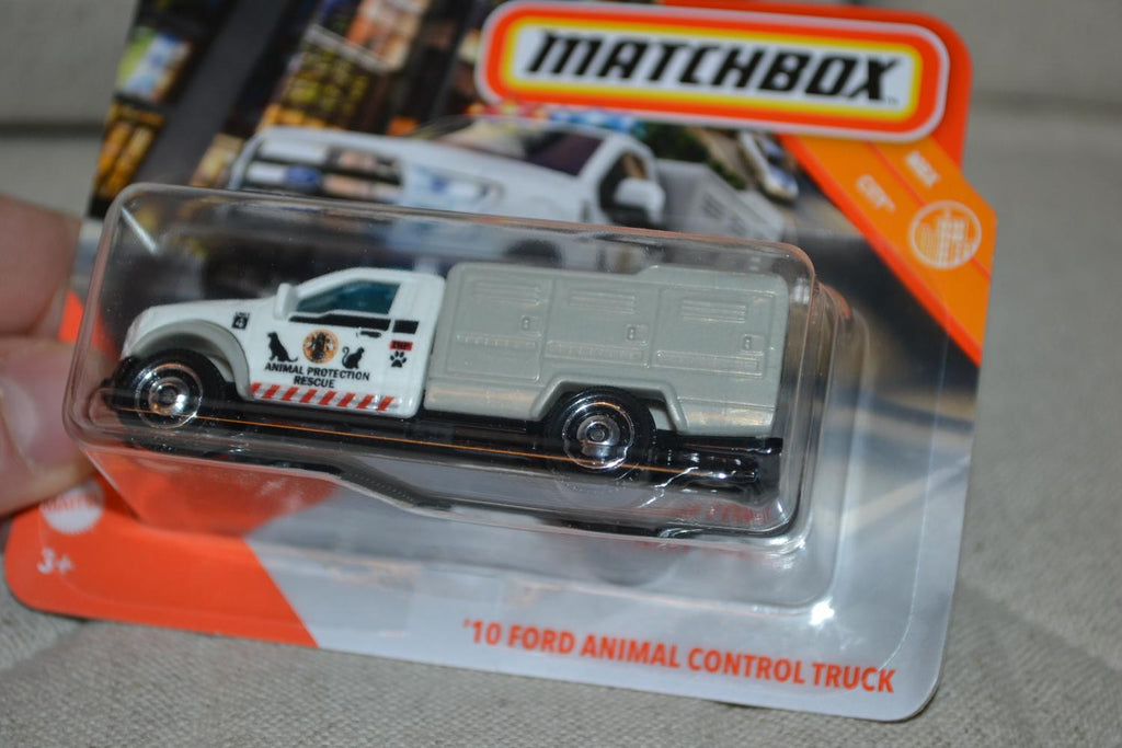 2010 Ford Animal Control Truck 1:64 Matchbox (2020) 7cm Ny