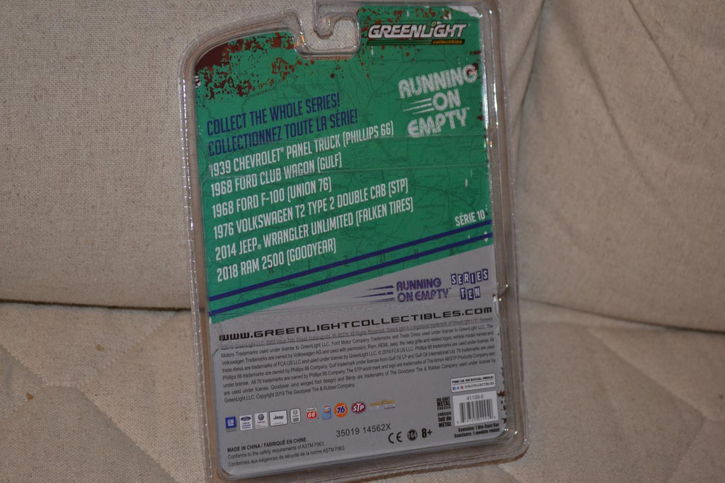 2014 Jeep Wrangler Unlimited Offroad 1:64 Greenlight (Running empty 10) 7-8cm Ny