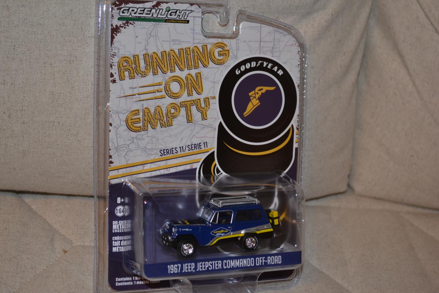 1967 Jeep Jeepster Commando 1:64 Greenlight (Running on empty 11) 7-8cm Ny