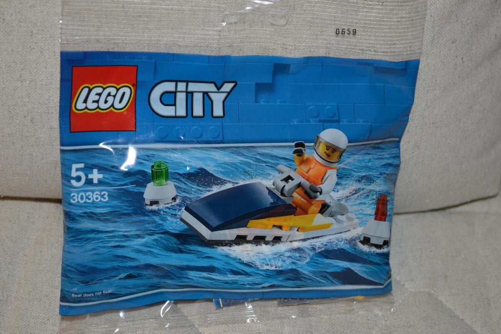 Vattenskoter Racerbåt Lego 30363 City Ny