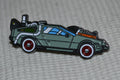 Dolorean Sida 50-tal Tillbaka till Framtiden m. Emalj Brosch Pin 4cm Ny