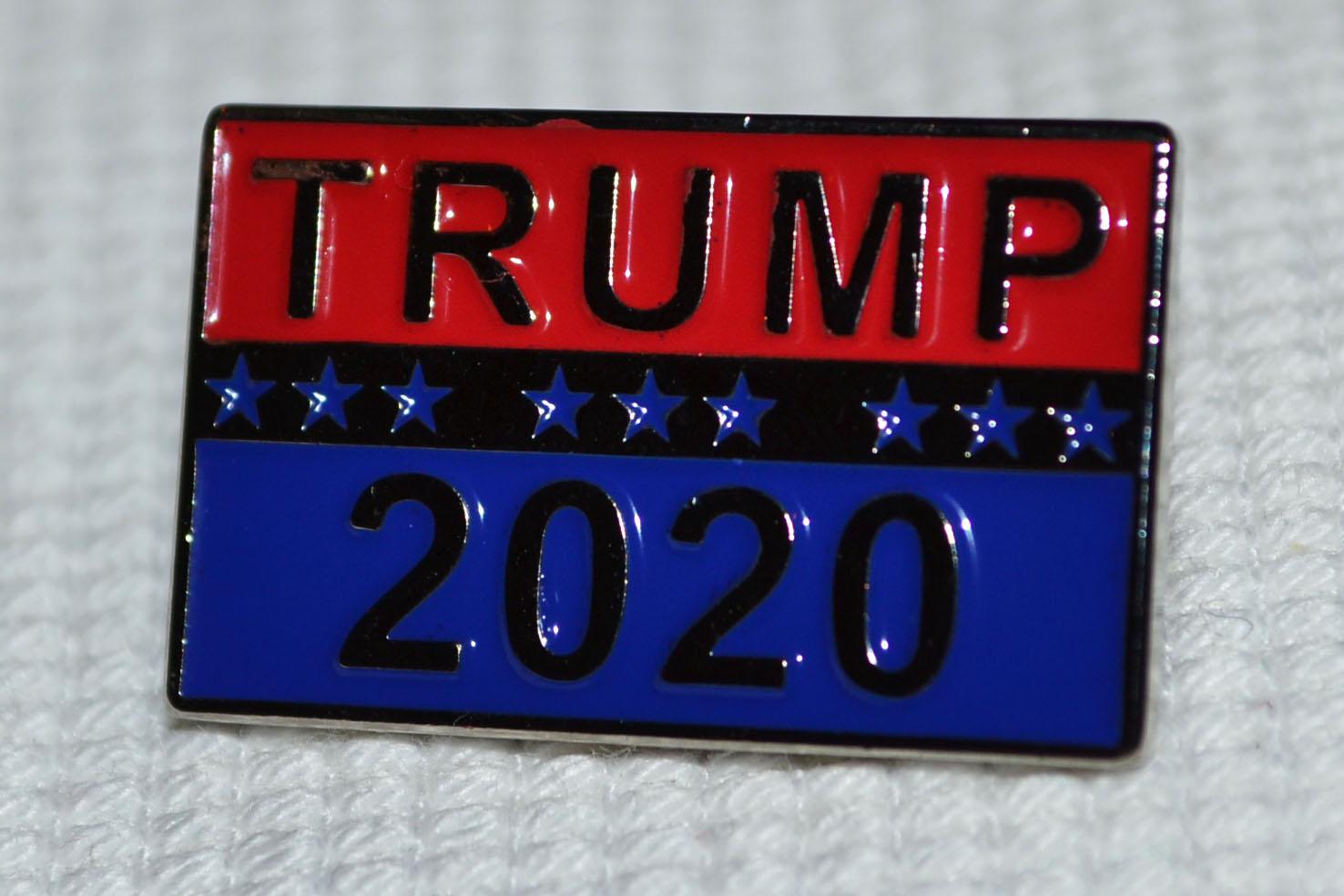 Trump 2020 m. Emalj Brosch Pin 3cm Ny