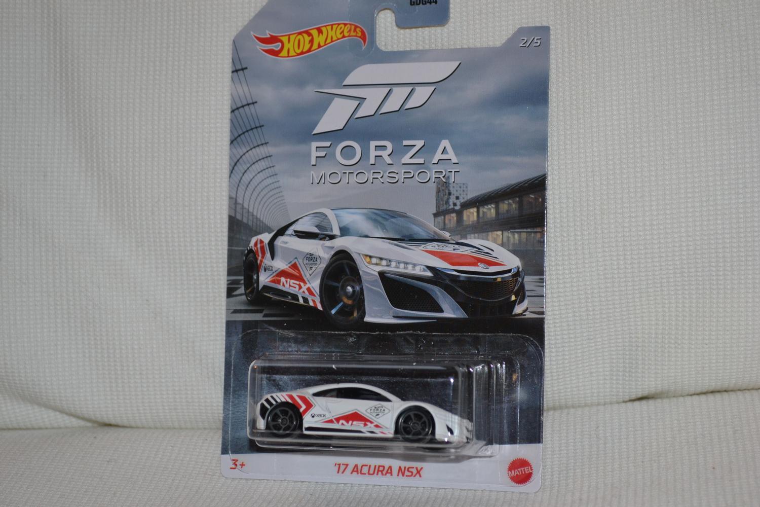 Acura NSX 2017 1:64 Hot Wheels Forza 7cm Ny