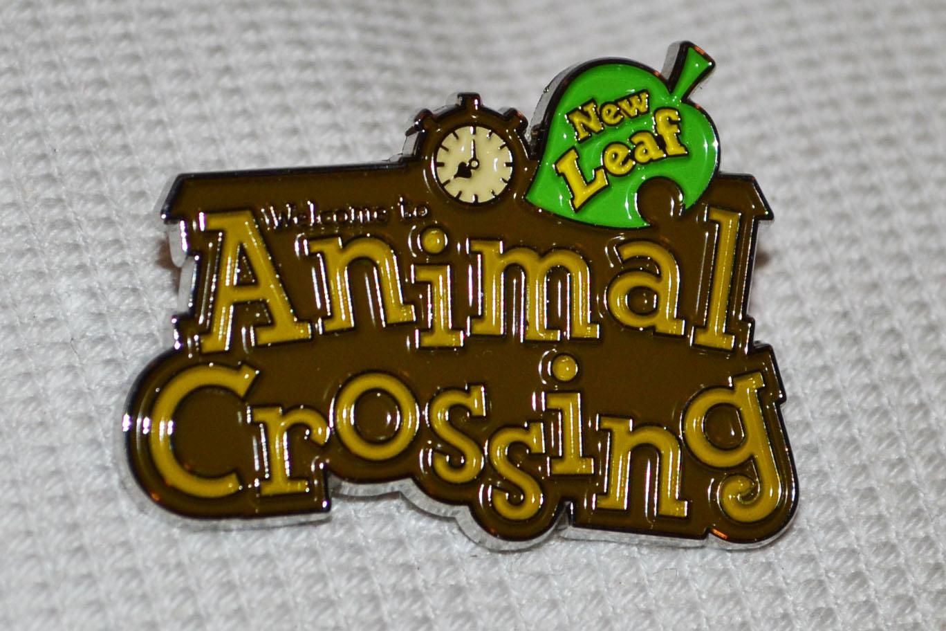 Animal Crossing New Leaf Nintendo m. Emalj Brosch Pin 3,5cm Ny