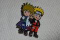 Naruto Kompisar Anime Manga m. Emalj Brosch Pin 4cm Ny