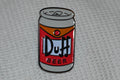 Duff Beer The Simpsons m. Emalj Brosch Pin 3cm Ny