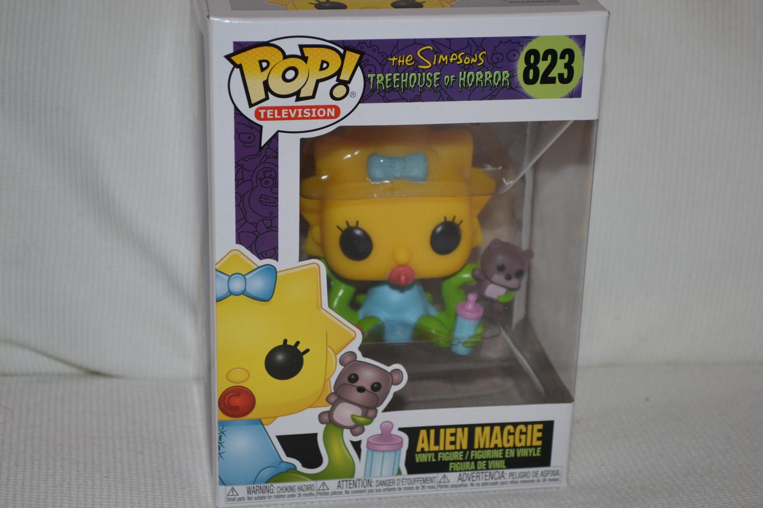 Alien Maggie The Simpsons Pop! Figur Funko 823 Ny
