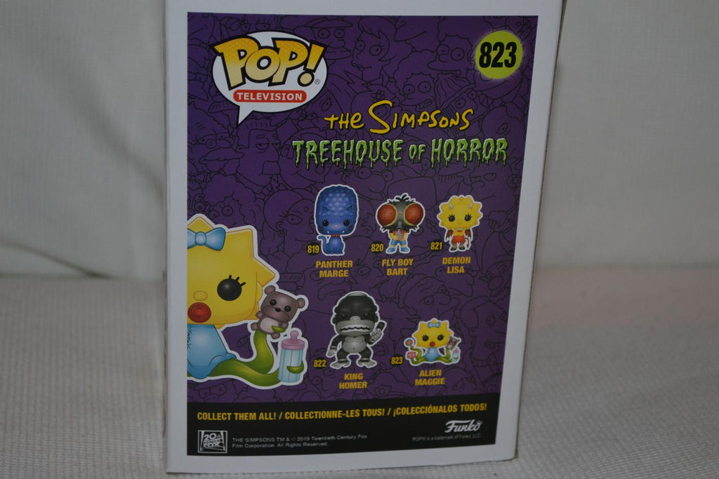 Alien Maggie The Simpsons Pop! Figur Funko 823 Ny