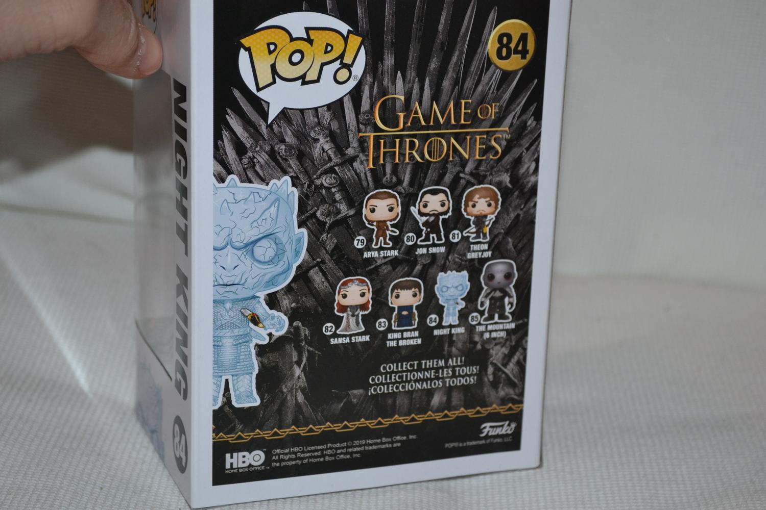 Night King fr Game of Thrones Pop! Figur Funko 84 Ny