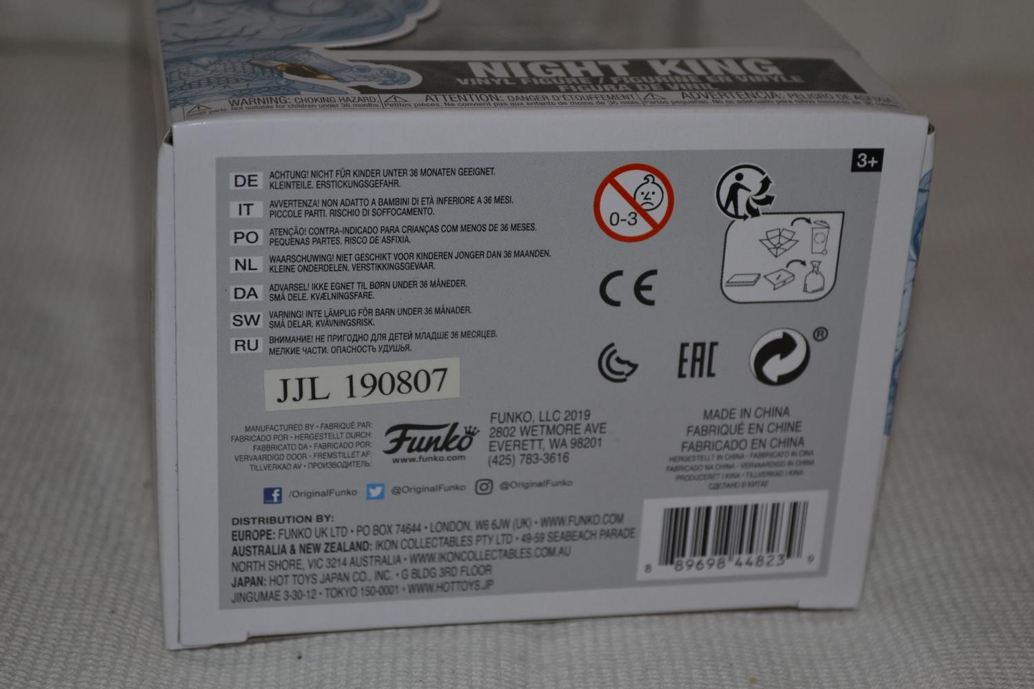 Night King fr Game of Thrones Pop! Figur Funko 84 Ny