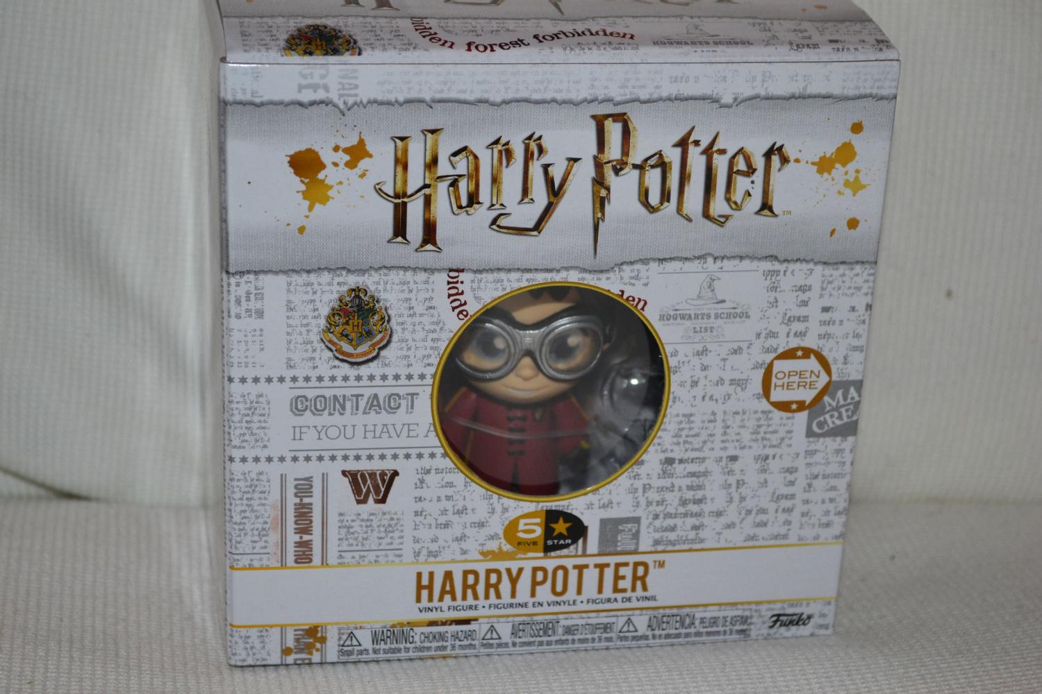 Harry Potter Quidditch Figur Fivestar (M. kvast Gyllene Sländan) 9cm Ny