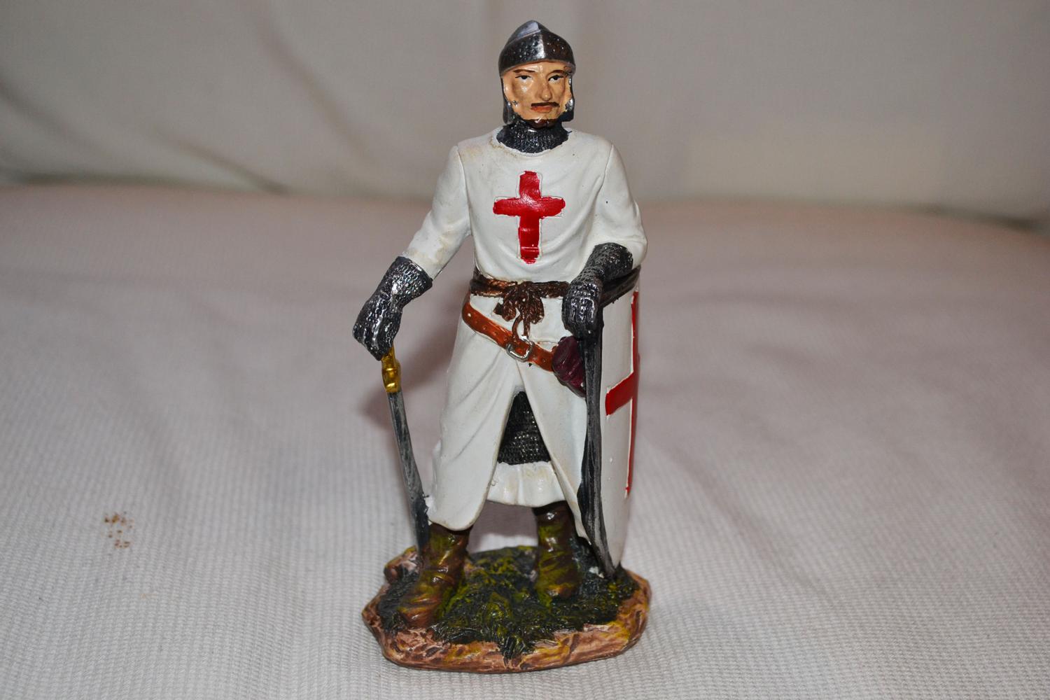 Templar Riddare Stående m. Svärd #B 15cm Puckator Ny