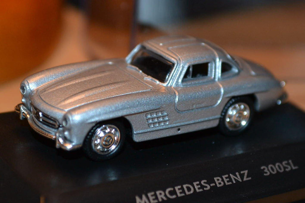 Mercedes-Benz 300SL 1:87 Welly Nex Models Silver Metallic Ny
